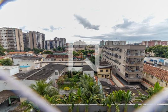 Varanda - Vista de apartamento à venda com 2 quartos, 60m² em Cachambi, Rio de Janeiro