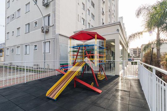 Área Comum - Playground de apartamento à venda com 2 quartos, 48m² em Humaitá, Porto Alegre