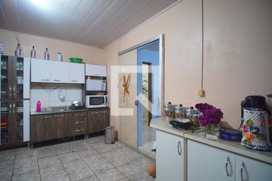 Cozinha  de casa à venda com 3 quartos, 133m² em Campina, São Leopoldo