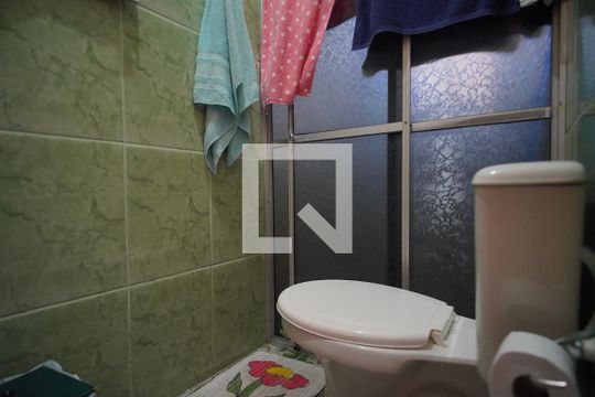 Banheiro da Suíte de casa à venda com 3 quartos, 133m² em Campina, São Leopoldo