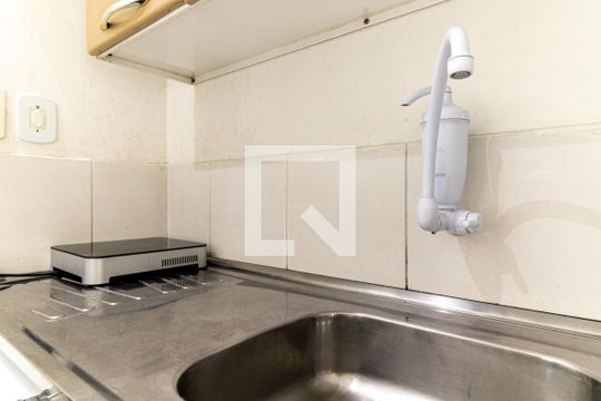 Cozinha - Torneira de apartamento à venda com 1 quarto, 50m² em Campos Elíseos, São Paulo