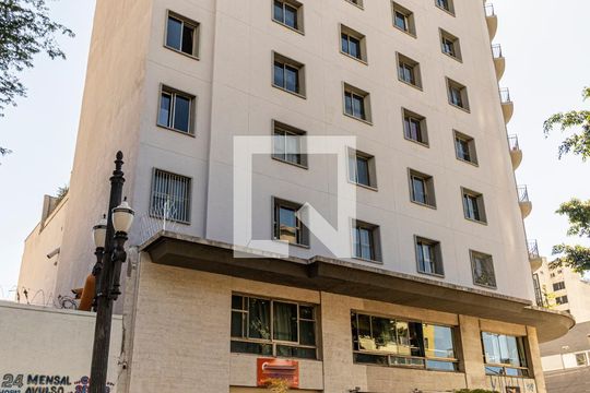 Fachada de apartamento à venda com 1 quarto, 50m² em Campos Elíseos, São Paulo