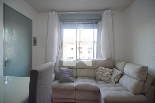 Sala de apartamento à venda com 2 quartos, 52m² em Canudos, Novo Hamburgo