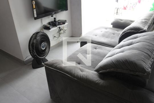 Sala de apartamento à venda com 3 quartos, 120m² em Santa Maria, Santo André