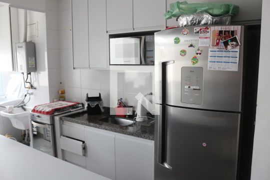 Cozinha de apartamento à venda com 3 quartos, 120m² em Santa Maria, Santo André