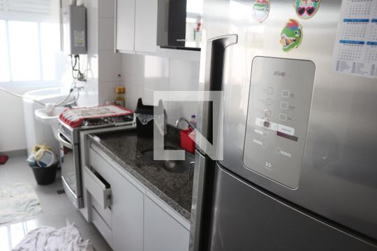 Cozinha de apartamento à venda com 3 quartos, 120m² em Santa Maria, Santo André