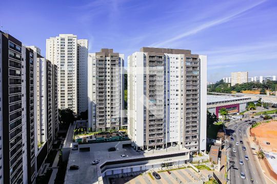 Vista da Varanda de apartamento à venda com 2 quartos, 50m² em Vila Andrade, São Paulo