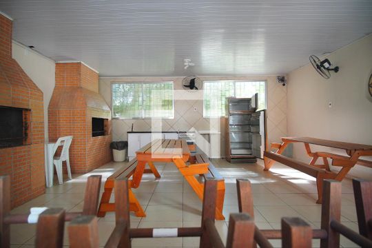 Área comum - Churrasqueira de apartamento para alugar com 3 quartos, 72m² em Jardim Itu, Porto Alegre