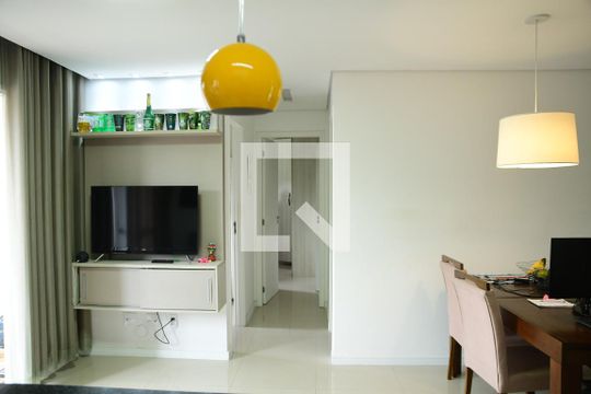Sala de apartamento para alugar com 2 quartos, 59m² em Gramado, Cotia