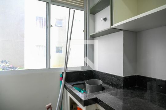 Área de Serviço de apartamento à venda com 2 quartos, 42m² em Vila Cristália, São Paulo