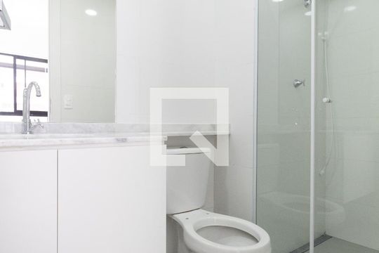 Suíte - banheiro de apartamento à venda com 1 quarto, 35m² em Sumaré, São Paulo