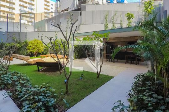 Área comum - Churrasqueira de kitnet/studio à venda com 1 quarto, 37m² em Liberdade, São Paulo
