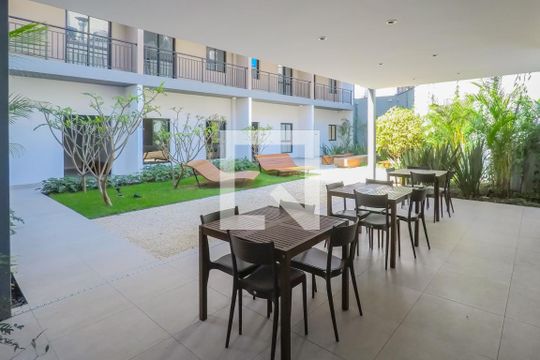 Área comum - Churrasqueira de kitnet/studio à venda com 1 quarto, 37m² em Liberdade, São Paulo