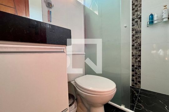 Banheiro da Suíte de casa à venda com 3 quartos, 120m² em Vila Carrao, São Paulo