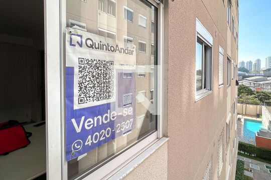 Fachada de apartamento à venda com 1 quarto, 35m² em Vila Leopoldina, São Paulo