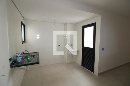 Sala/Cozinha de apartamento para alugar com 2 quartos, 50m² em Chácara Mafalda, São Paulo
