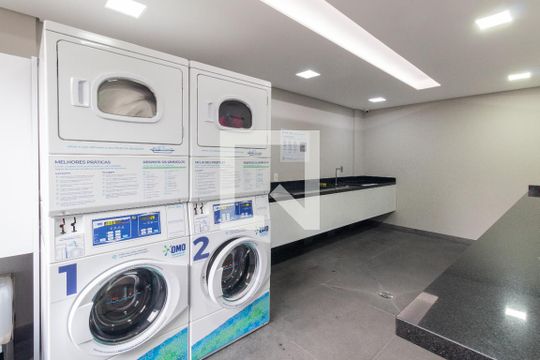 Lavanderia de kitnet/studio à venda com 1 quarto, 36m² em Jardim Paulista, São Paulo