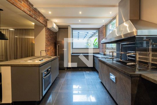 Espaço gourmet de kitnet/studio para alugar com 1 quarto, 36m² em Jardim Paulista, São Paulo