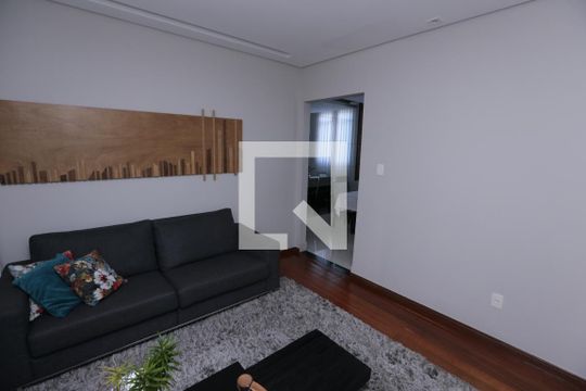 Sala de apartamento à venda com 3 quartos, 87m² em Eldorado, Contagem