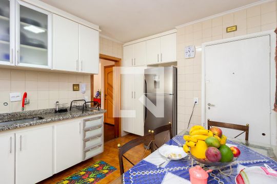 Cozinha de apartamento à venda com 3 quartos, 124m² em Belenzinho, São Paulo