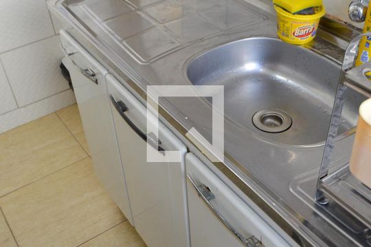 Cozinha e Área de Serviço de apartamento à venda com 2 quartos, 37m² em Jacarepaguá, Rio de Janeiro