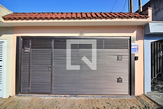 Fachada de casa à venda com 3 quartos, 159m² em Jardim Antares, São Bernardo do Campo