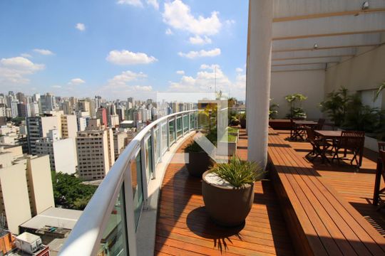 Área comum - terraço  de apartamento à venda com 1 quarto, 36m² em Barra Funda, São Paulo