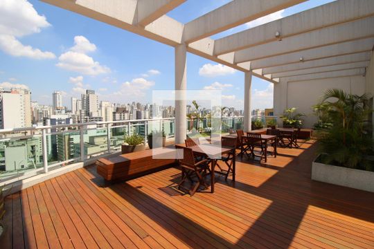 Área comum - terraço  de apartamento à venda com 1 quarto, 36m² em Barra Funda, São Paulo