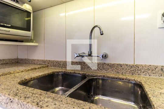 Cozinha - Torneira de kitnet/studio à venda com 1 quarto, 58m² em Santa Cecilia, São Paulo