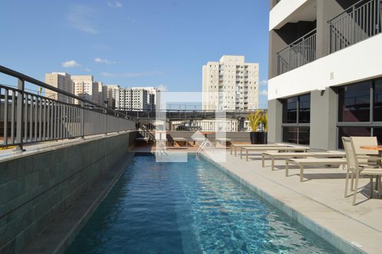 Área comum - Piscina de kitnet/studio à venda com 1 quarto, 26m² em Jardim Independência (são Paulo), São Paulo
