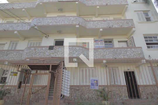 Fachada do Prédio de apartamento à venda com 1 quarto, 40m² em São Geraldo, Porto Alegre
