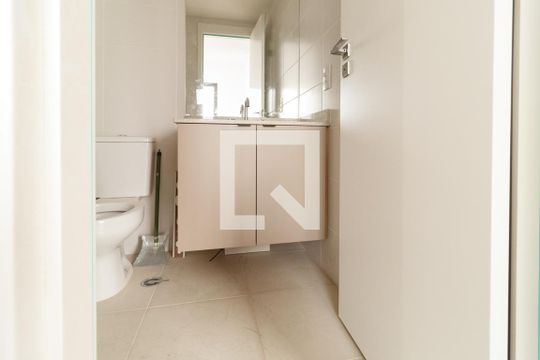 Banheiro de apartamento à venda com 1 quarto, 26m² em Tucuruvi, São Paulo