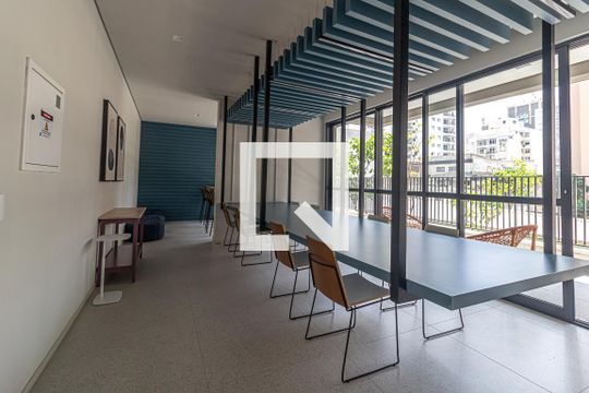 Área comum  de kitnet/studio para alugar com 1 quarto, 42m² em Perdizes, São Paulo