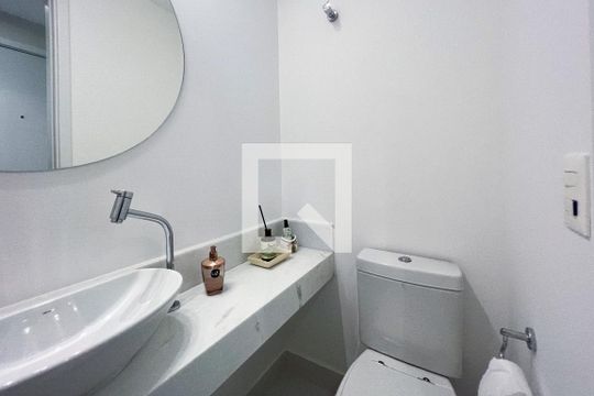Lavabo de apartamento à venda com 2 quartos, 98m² em Indianópolis, São Paulo