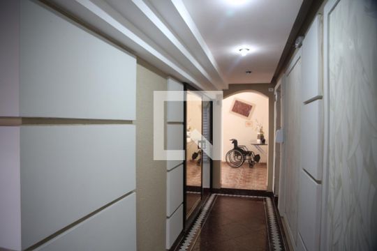 Hall de entrada de apartamento para alugar com 3 quartos, 120m² em Boqueirão, Praia Grande