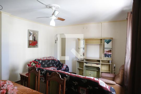 Sala de apartamento para alugar com 3 quartos, 120m² em Boqueirão, Praia Grande