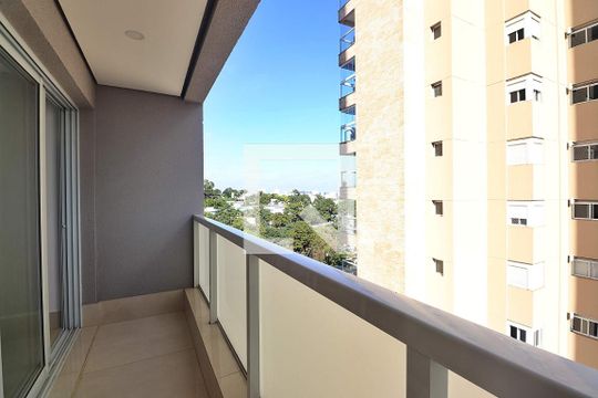Varanda da Sala de apartamento para alugar com 2 quartos, 63m² em Jardim, Santo André