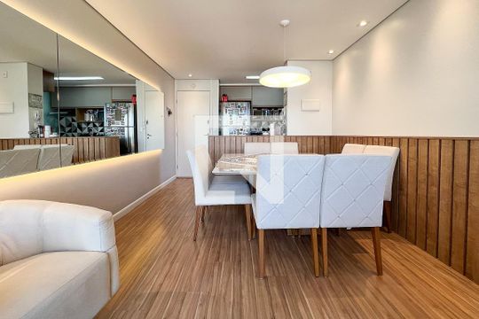 Sala de apartamento para alugar com 2 quartos, 65m² em Bom Retiro, São Paulo