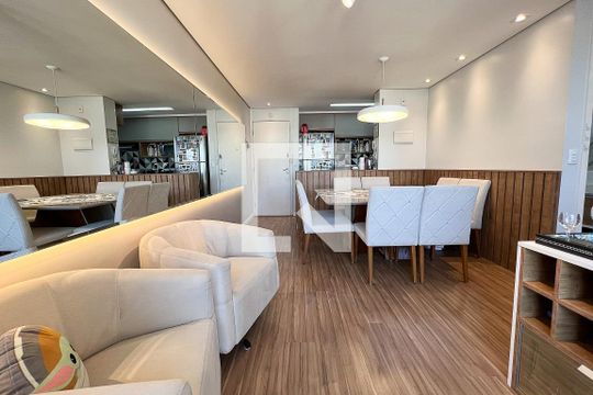 Sala de apartamento para alugar com 2 quartos, 65m² em Bom Retiro, São Paulo