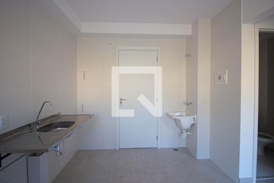 Sala-Cozinha de apartamento para alugar com 2 quartos, 34m² em Vila Nova Curuçá, São Paulo
