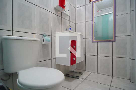Banheiro da Suíte de casa para alugar com 3 quartos, 150m² em Operário, Novo Hamburgo