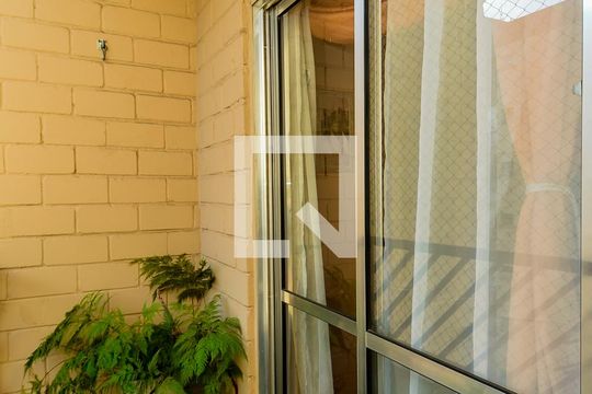 Varanda da Sala de apartamento para alugar com 2 quartos, 57m² em Jardim Iporanga, Guarulhos