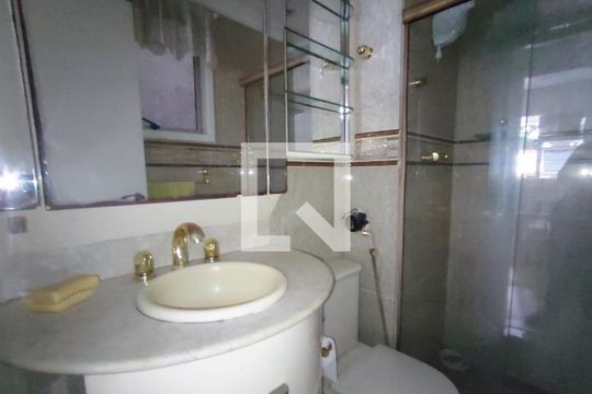 Banheiro Social de apartamento à venda com 2 quartos, 61m² em Freguesia (Jacarepaguá), Rio de Janeiro