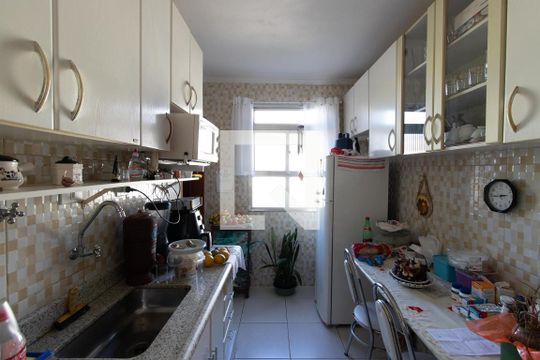 Cozinha de apartamento à venda com 2 quartos, 60m² em Jardim Leonor Mendes de Barros, São Paulo