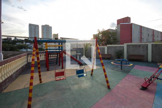 Área comum - Playground de apartamento para alugar com 2 quartos, 45m² em Conjunto Habitacional Teotonio Vilela, São Paulo