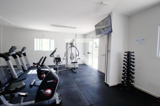 Área comum - Academia de apartamento para alugar com 3 quartos, 100m² em Vila Independência, Sorocaba