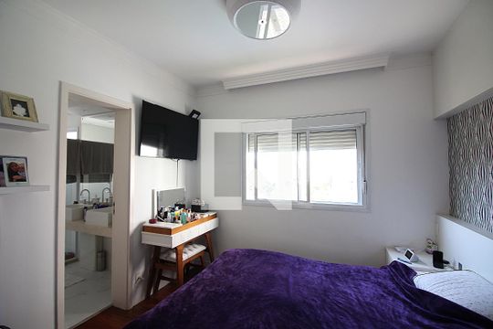 Suíte  de apartamento para alugar com 3 quartos, 128m² em Nova Petrópolis, São Bernardo do Campo