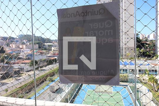 Fachada Interna Plaquinha  de apartamento para alugar com 3 quartos, 128m² em Nova Petrópolis, São Bernardo do Campo