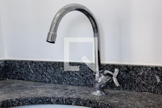 Lavabo de apartamento para alugar com 1 quarto, 30m² em Várzea da Barra Funda, São Paulo