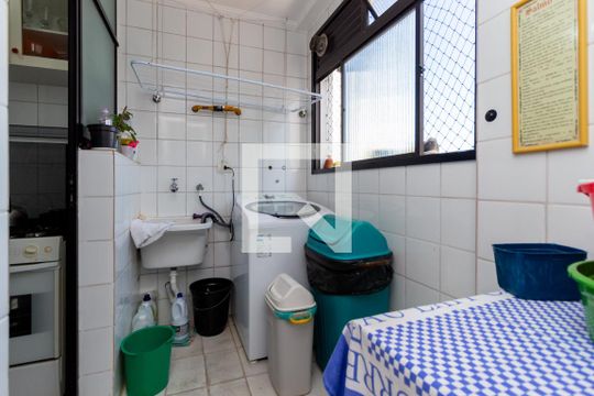 Área de Serviço de apartamento à venda com 3 quartos, 87m² em Cidade Mãe do Céu, São Paulo